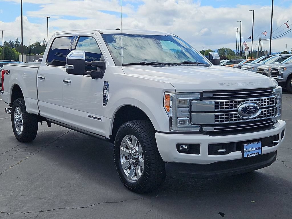 Used 2017 Ford F350 Platinum w/ Platinum Ultimate Package AWD/4WD image 8