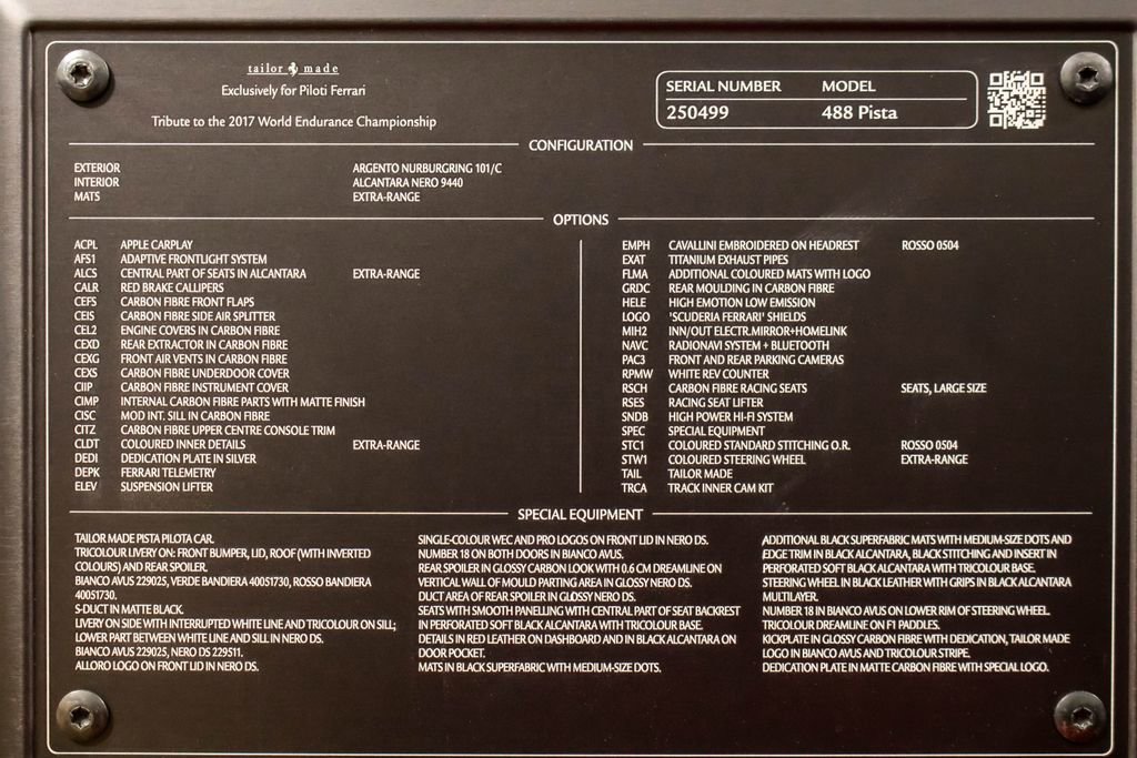 Used 2020 Ferrari 488 Pista Base image 67