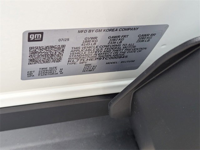 New 2026 Chevrolet Trax LT w/ Sunroof Package image 36