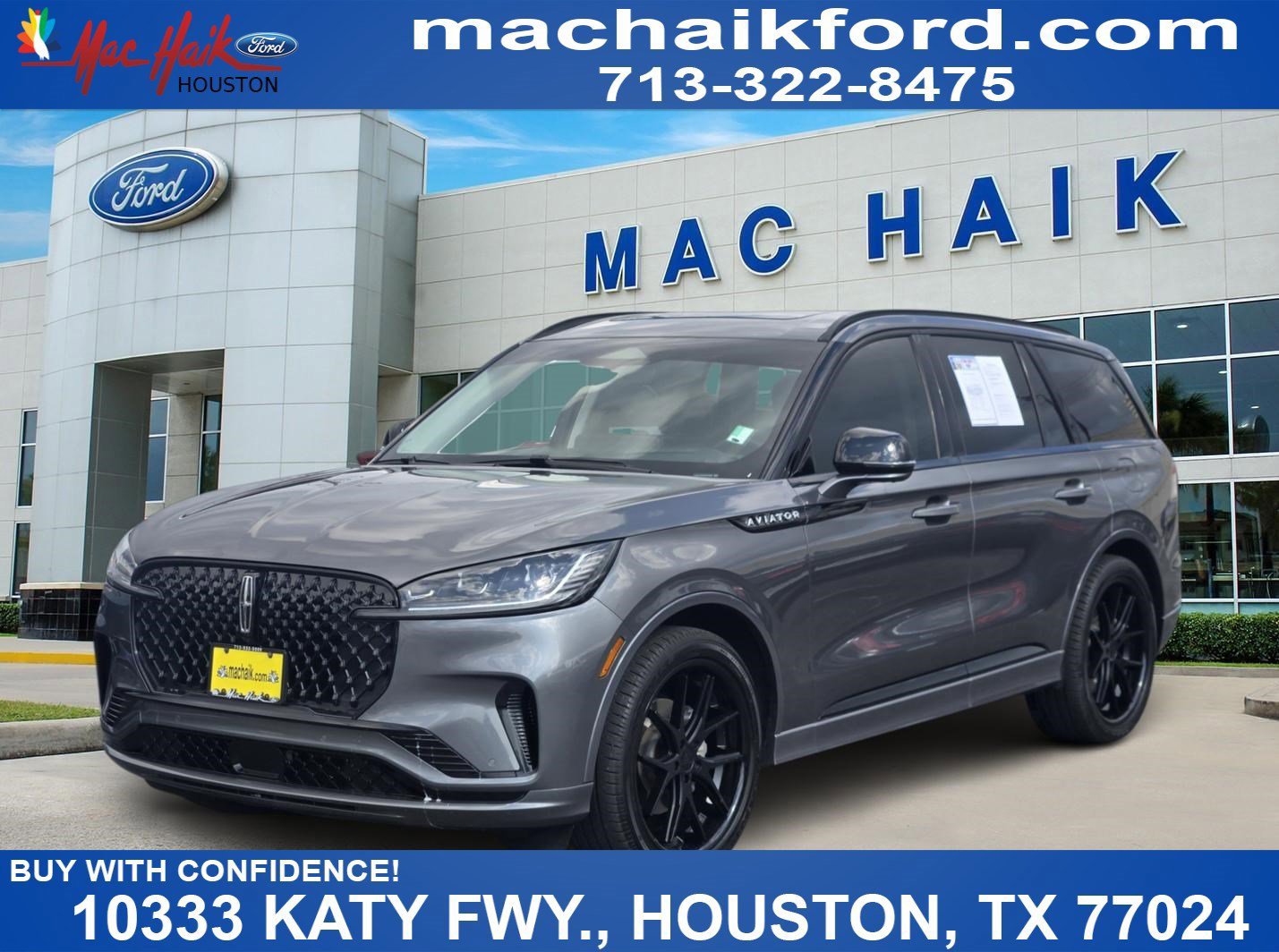 Used 2025 Lincoln Aviator Reserve w/ Jet Appearance Package