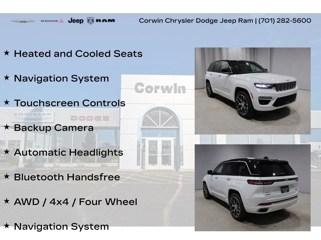 Used 2022 Jeep Grand Cherokee Summit AWD/4WD image 8
