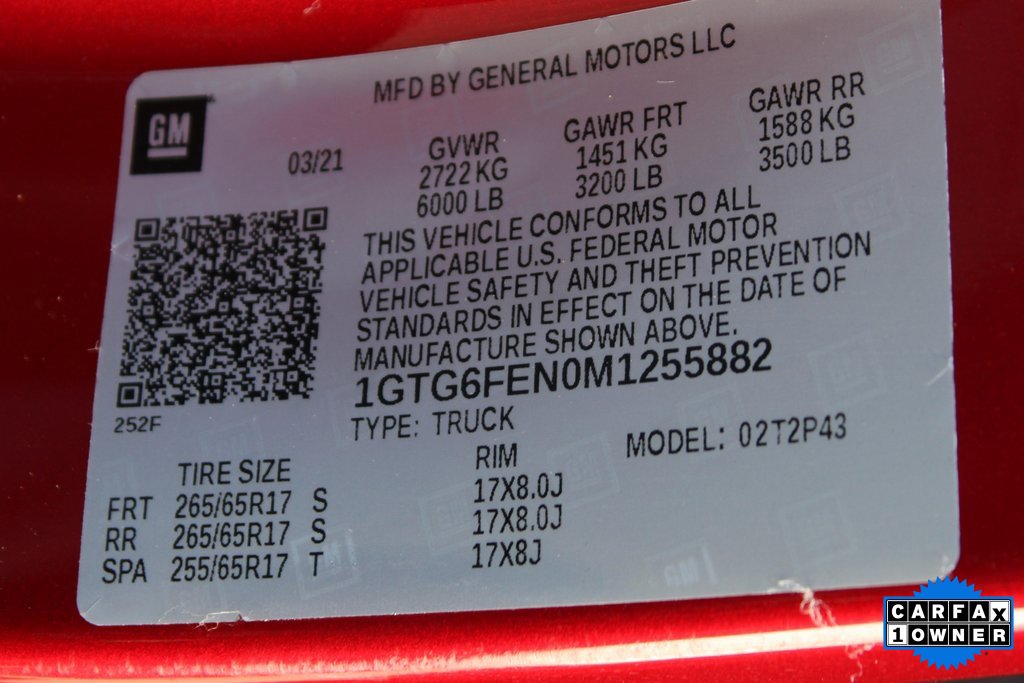Used 2021 GMC Canyon AT4 w/ LPO, Power Package image 46