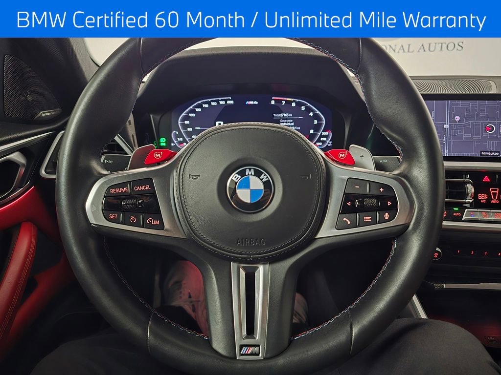 Certified 2023 BMW M4 xDrive Competition w/ Parking Assistance Package AWD/4WD image 29