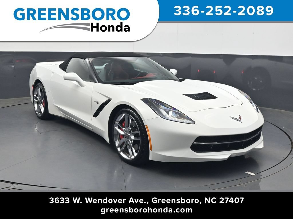 Used 2014 Chevrolet Corvette Stingray Convertible w/ 3LT Preferred Equipment Group RWD 360° Tour