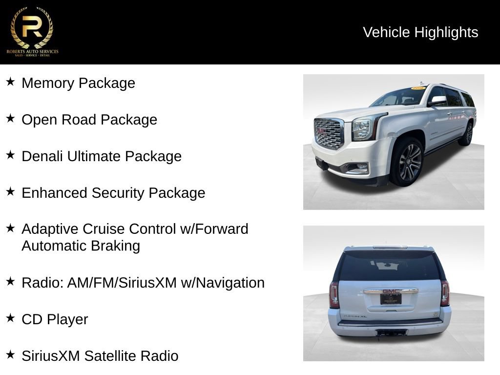 Used 2018 GMC Yukon XL Denali w/ Denali Ultimate Package AWD/4WD image 9