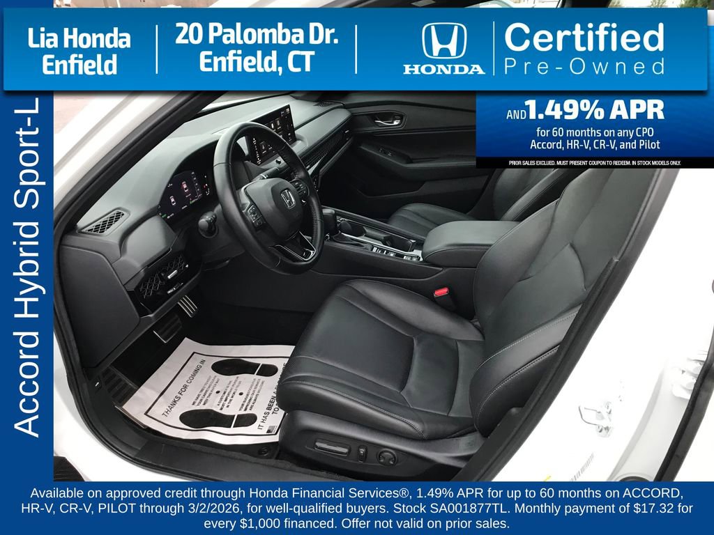 Certified 2025 Honda Accord Sport image 4