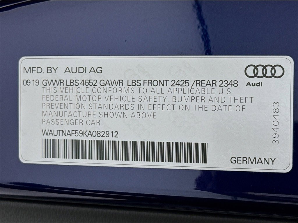 Used 2019 Audi A5 2.0T Premium Plus w/ Premium Plus image 34