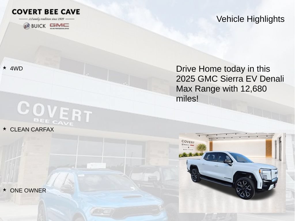 Used 2025 GMC Sierra EV Denali AWD/4WD image 6