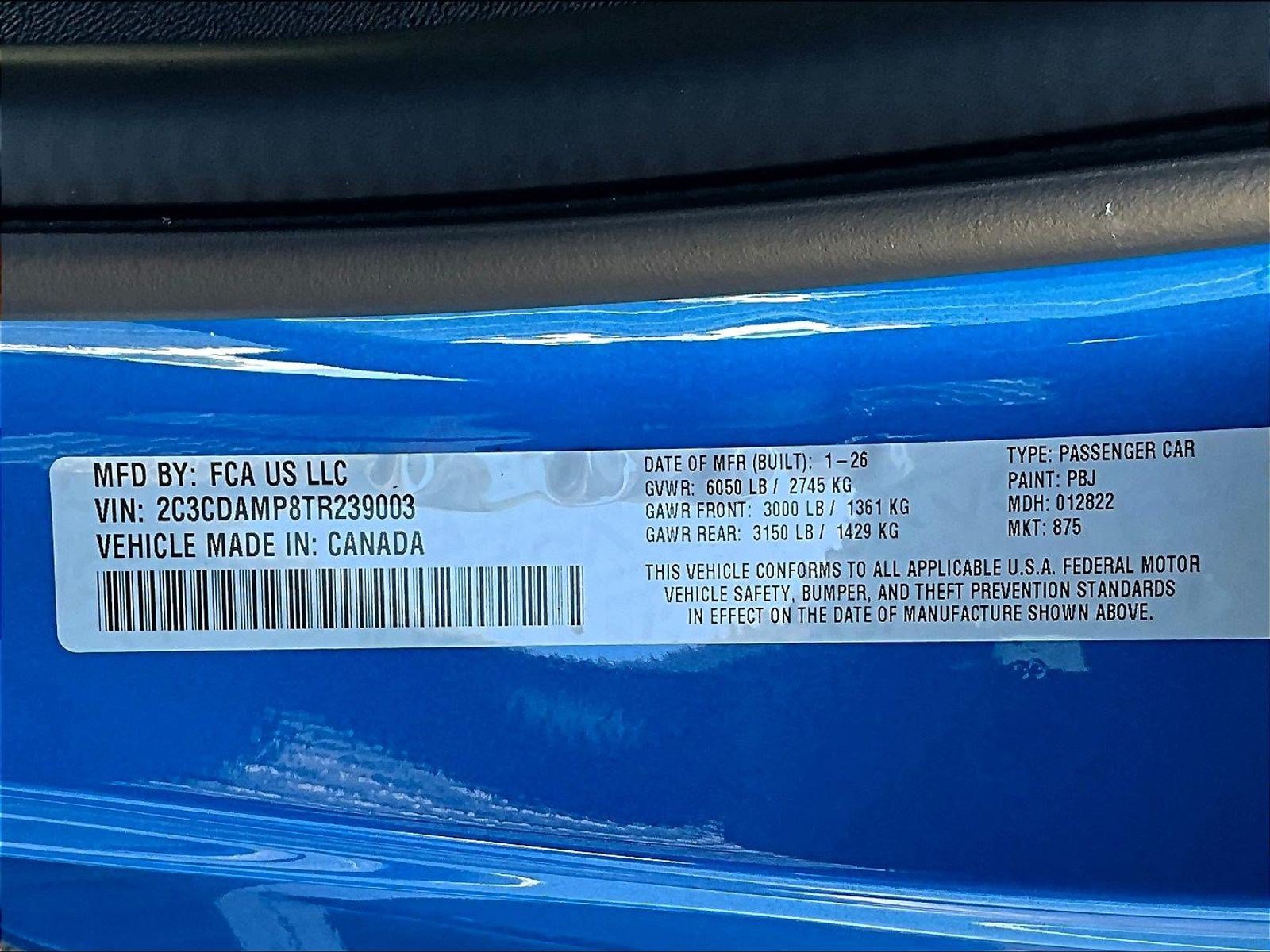 New 2026 Dodge Charger Scat Pack AWD/4WD image 12