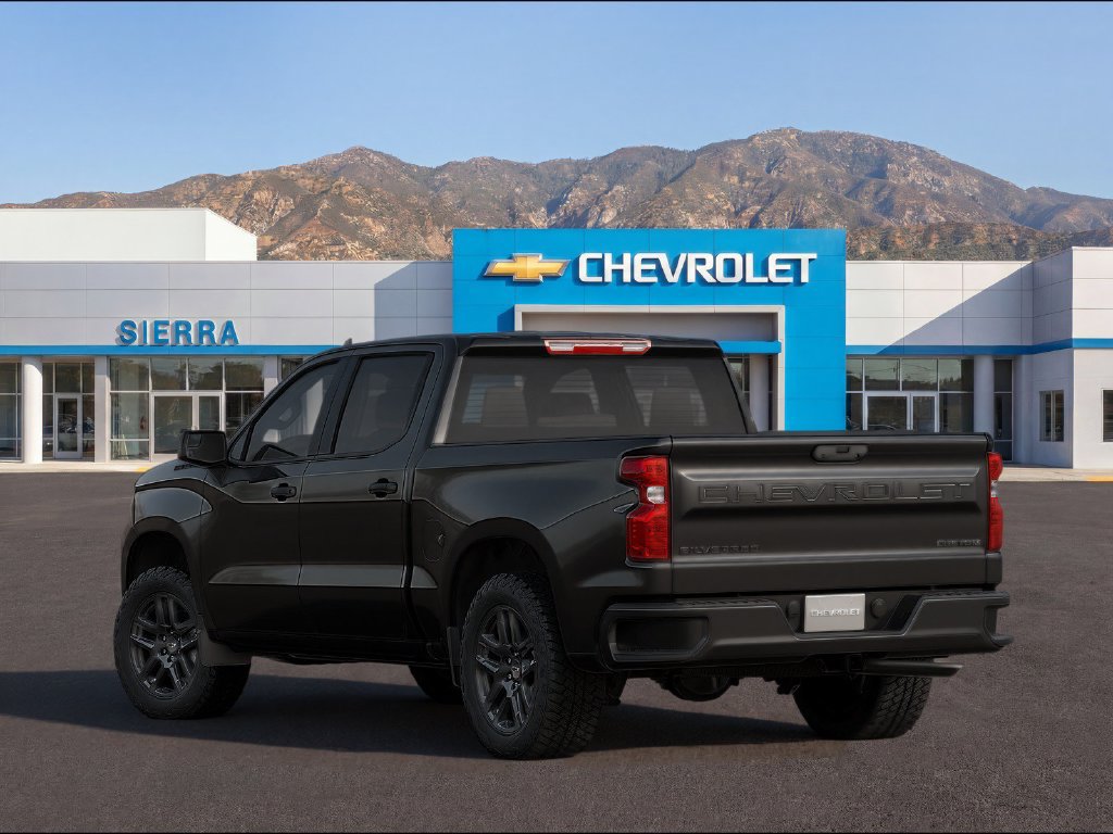 New 2026 Chevrolet Silverado 1500 Custom w/ LPO, Dark Essentials Package RWD image 2