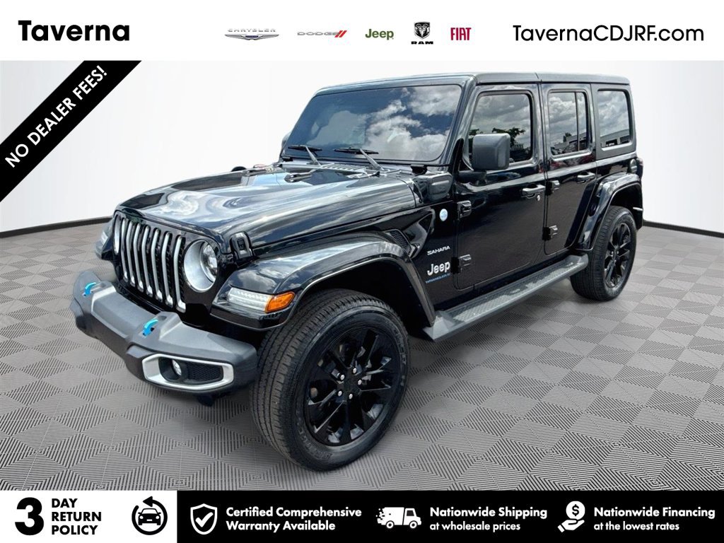 Certified 2023 Jeep Wrangler Unlimited Sahara w/ Cold Weather Group