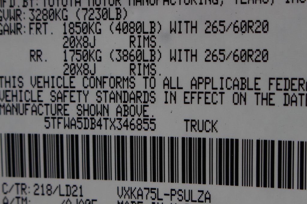 New 2026 Toyota Tundra Limited image 26