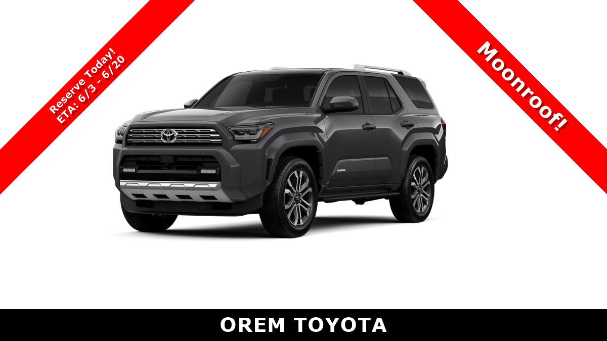 New 2026 Toyota 4Runner Limited AWD/4WD image 1