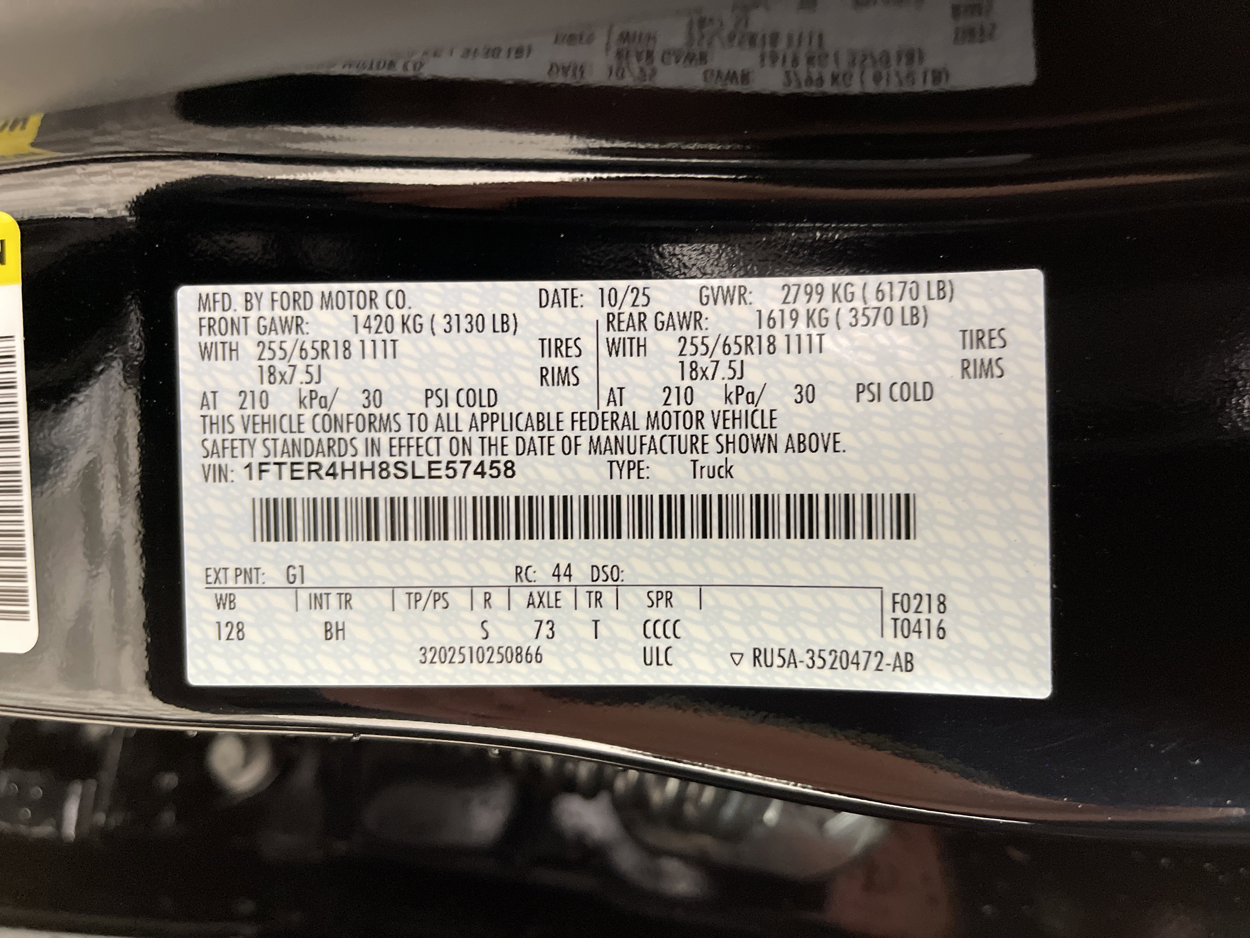 New 2025 Ford Ranger XLT image 28