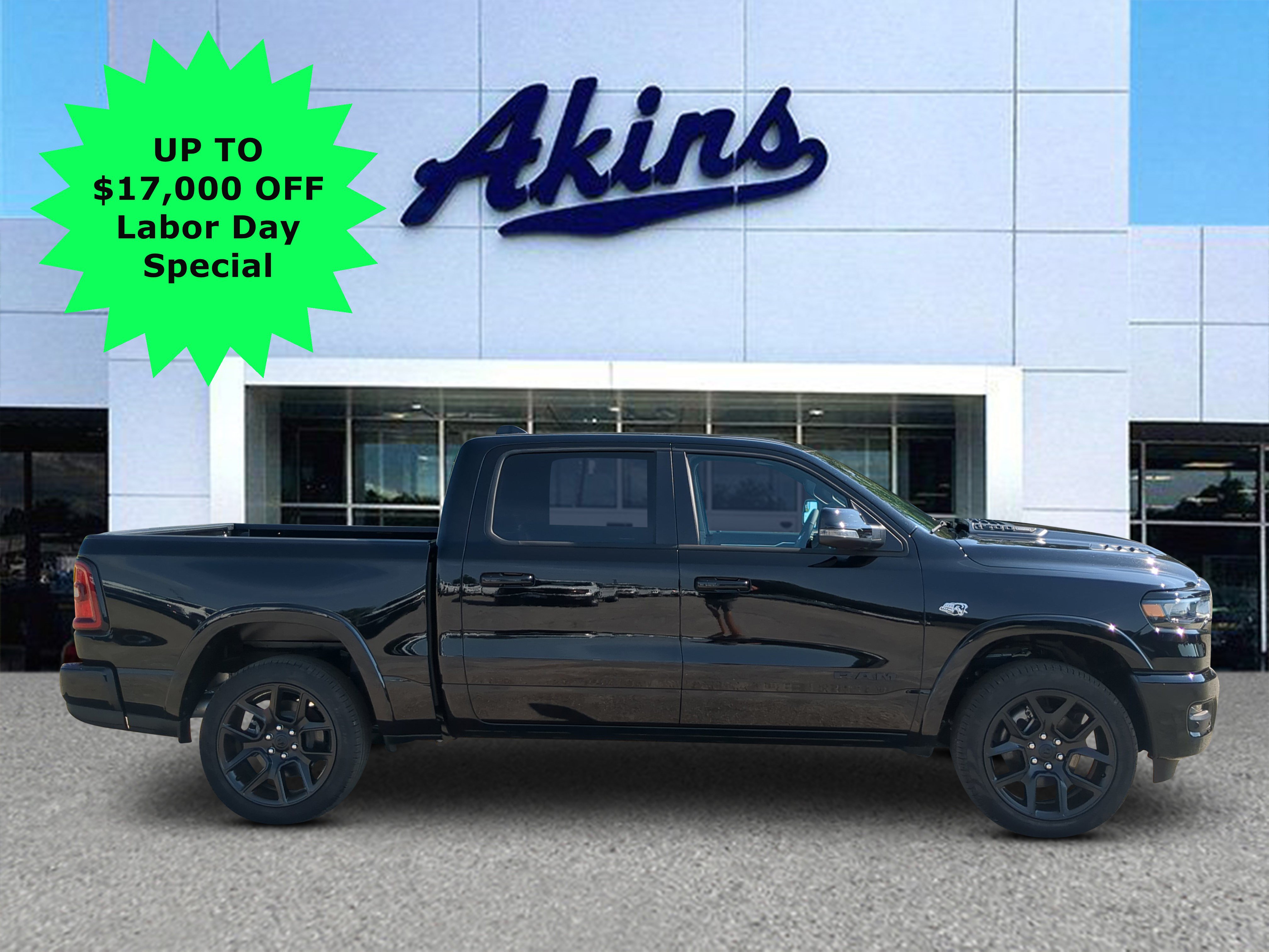 New 2026 RAM 1500 Laramie w/ Night Edition