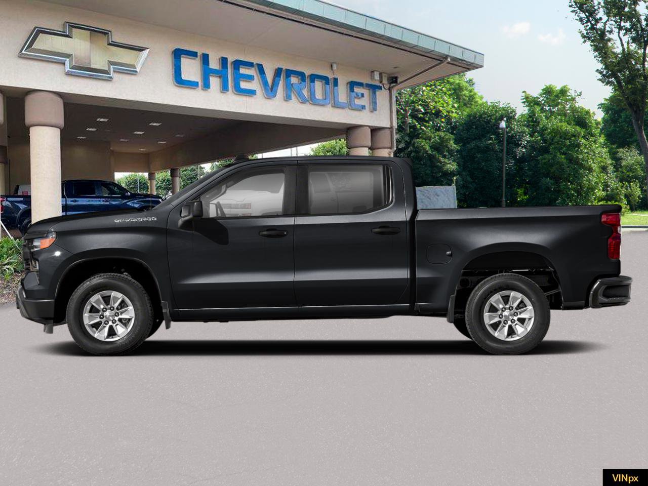 New 2026 Chevrolet Silverado 1500 Custom w/ Turbomax Blackout Package image 3