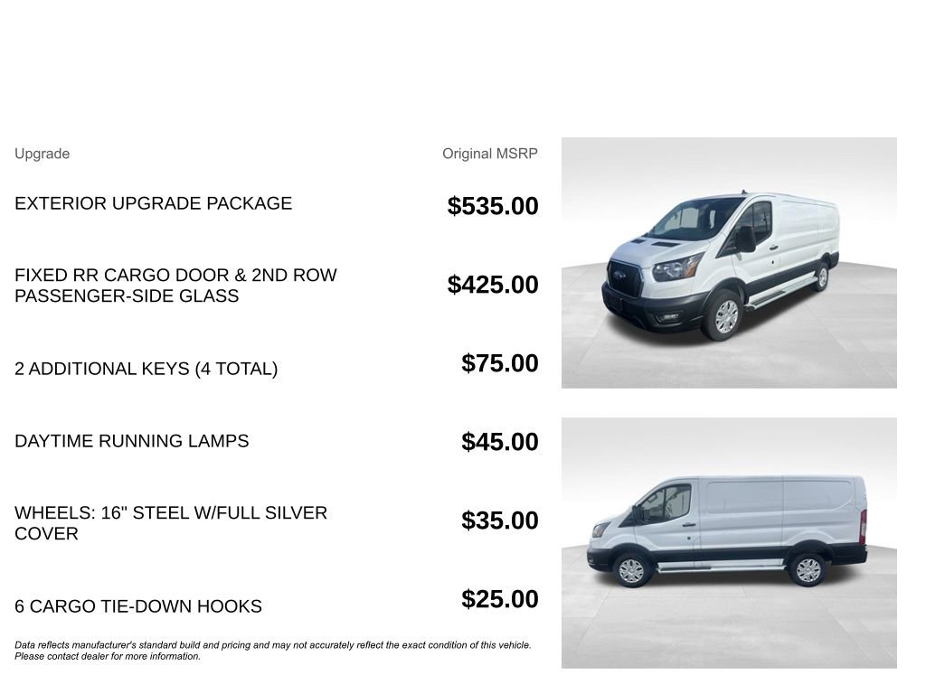 Used 2024 Ford Transit 250 Low Roof w/ Exterior Upgrade Package image 5
