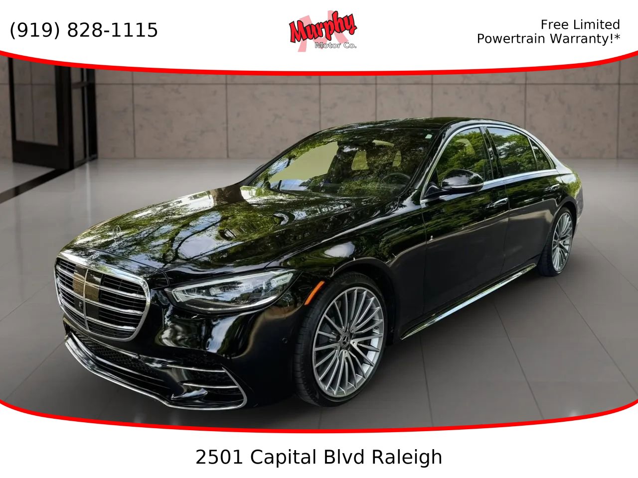 Used 2021 Mercedes-Benz S 580 4MATIC Sedan w/ AMG Line
