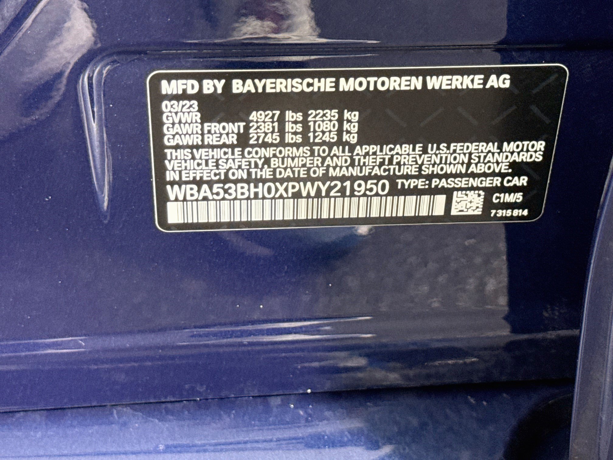 Used 2023 BMW 530i w/ Premium Package RWD image 40