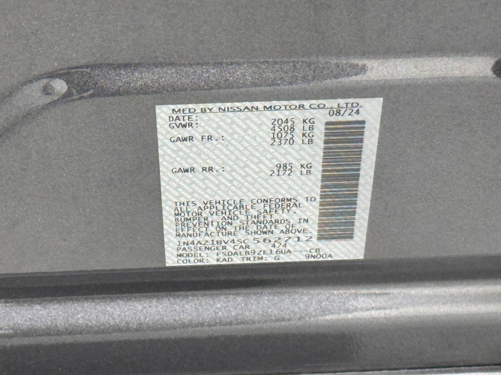 Used 2025 Nissan Leaf S image 37