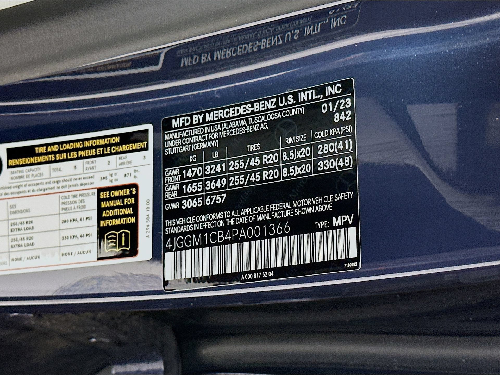 Certified 2023 Mercedes-Benz EQE 350+ 4MATIC SUV image 34