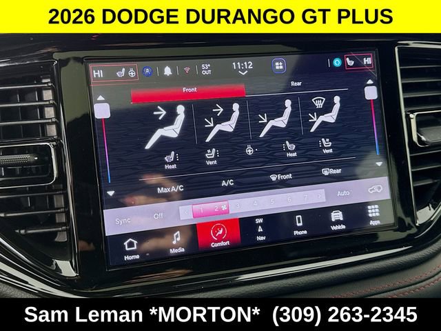 New 2026 Dodge Durango GT AWD/4WD image 20