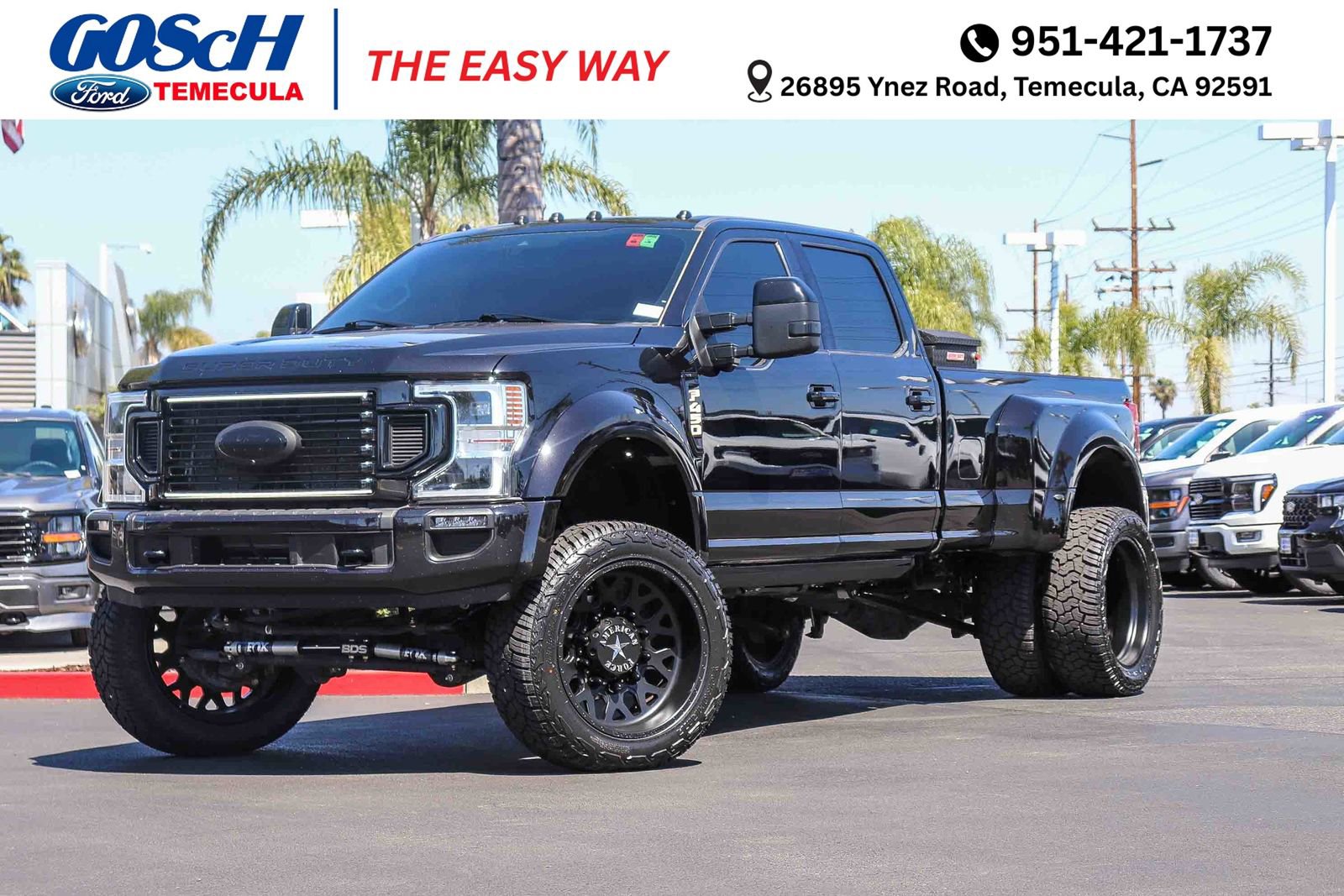 Used 2021 Ford F450 Platinum w/ FX4 Off-Road Package AWD/4WD image 1