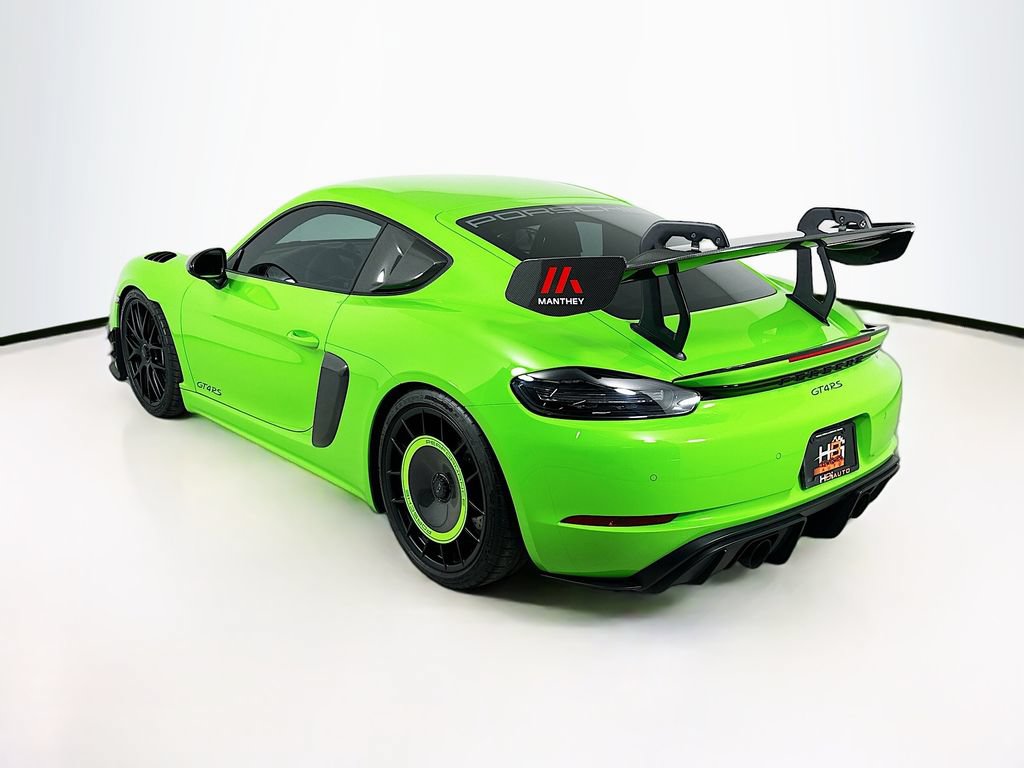 Used 2024 Porsche 718 Cayman GT4 RS w/ Weissach Package RWD image 8