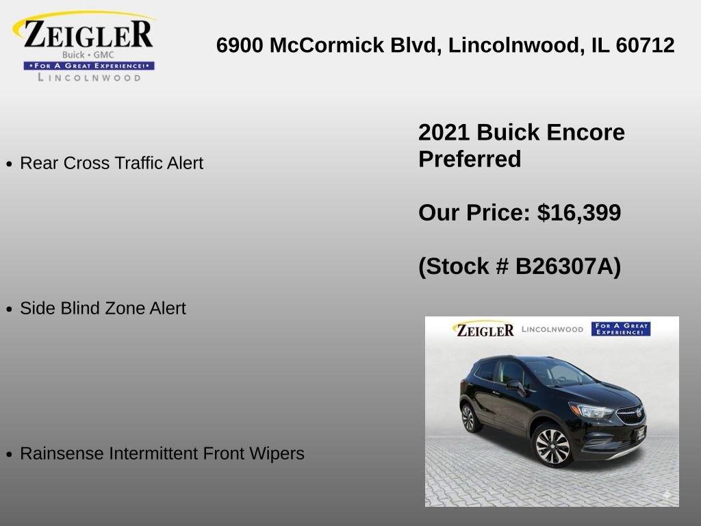 Used 2021 Buick Encore Preferred w/ Safety Package II AWD/4WD image 18