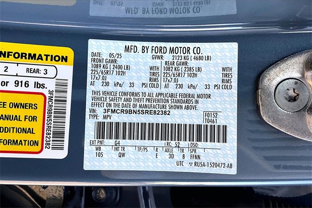 New 2025 Ford Bronco Sport Big Bend w/ Convenience Package image 12