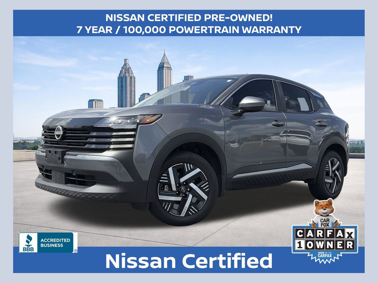 Certified 2025 Nissan Kicks SV FWD image 1
