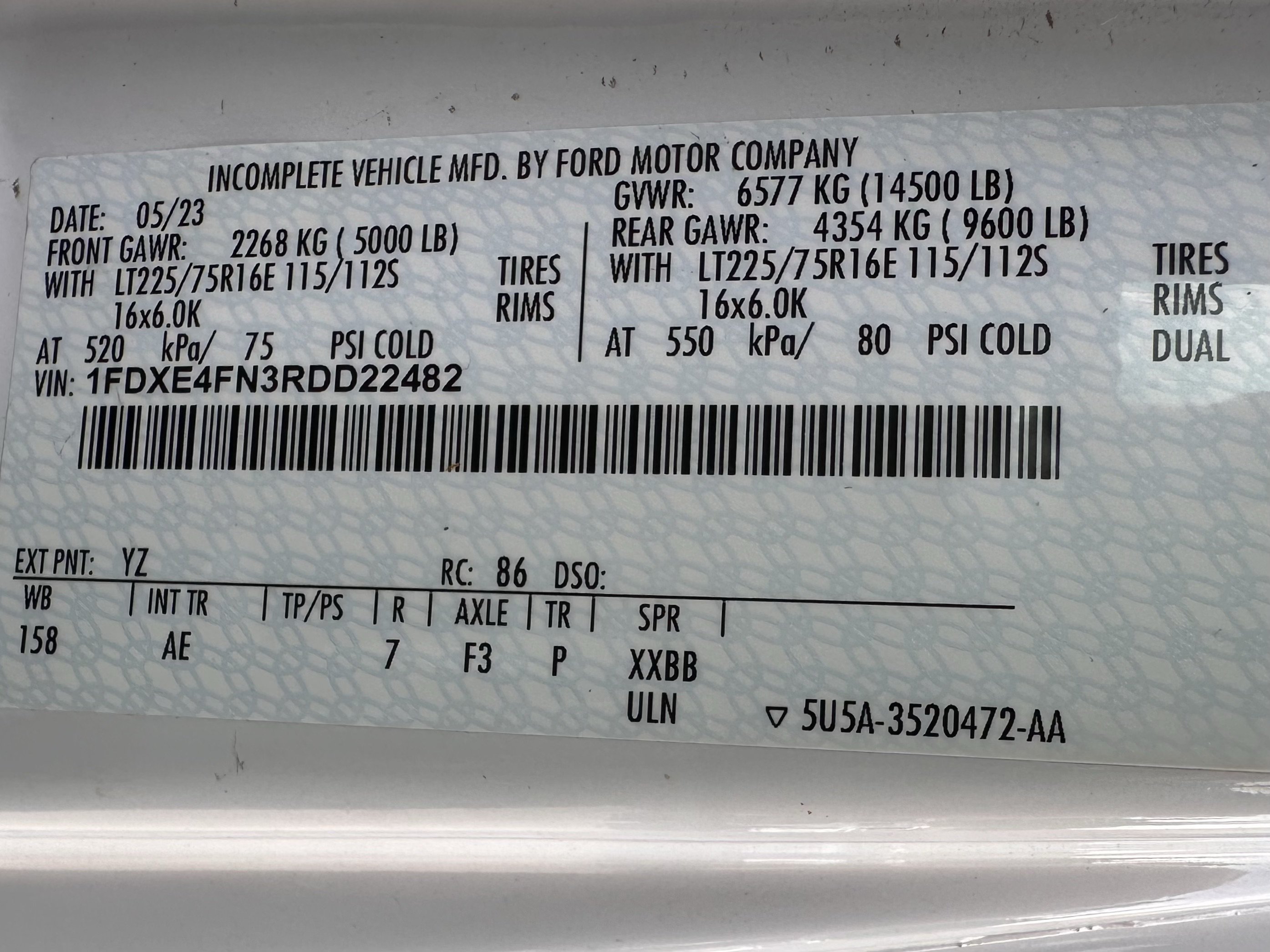 Used 2024 Ford E-450 and Econoline 450 Super Duty w/ Power Windows & Locks Group RWD image 24