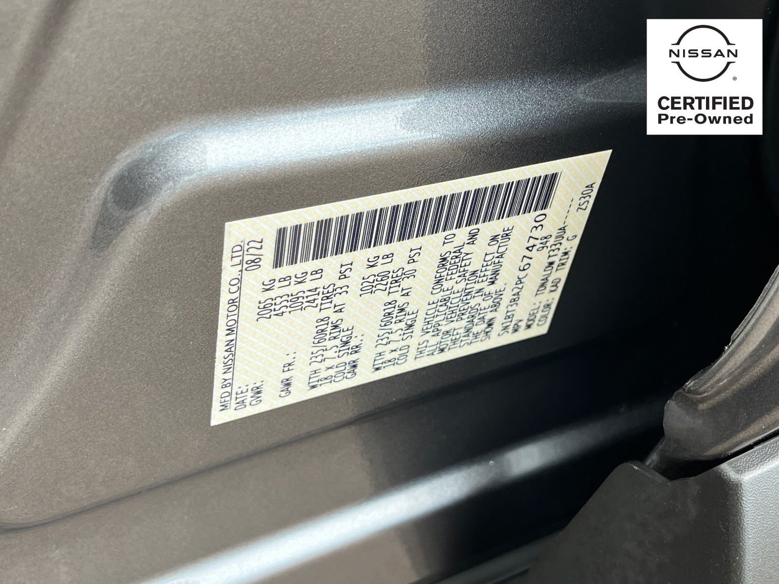 Certified 2023 Nissan Rogue SV FWD image 29