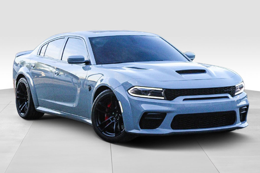 Used 2022 Dodge Charger SRT Hellcat w/ Carbon/Suede Interior Package RWD image 2