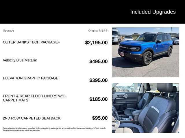 New 2026 Ford Bronco Sport Outer Banks w/ Outer Banks Tech Package+ AWD/4WD image 5