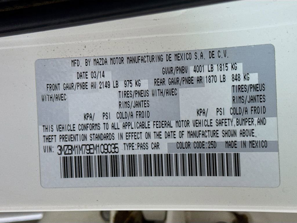 Used 2014 MAZDA MAZDA3 i Grand Touring image 33