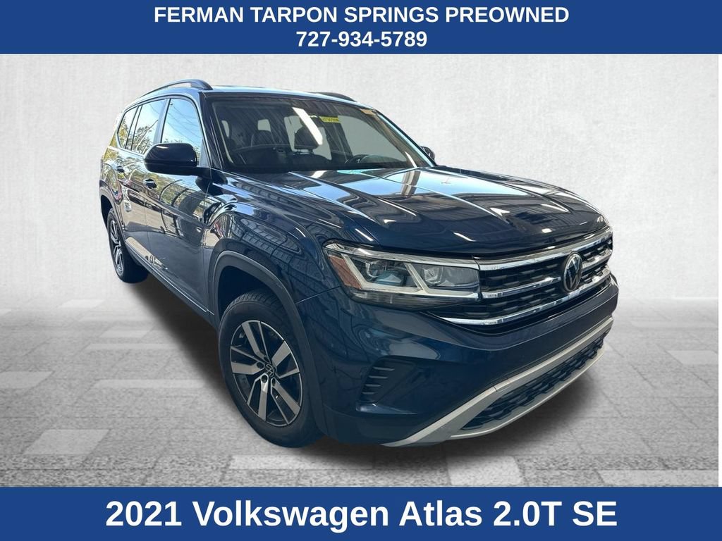 Used 2021 Volkswagen Atlas SE AWD/4WD image 1