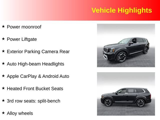 Used 2025 Kia Telluride S AWD/4WD image 3