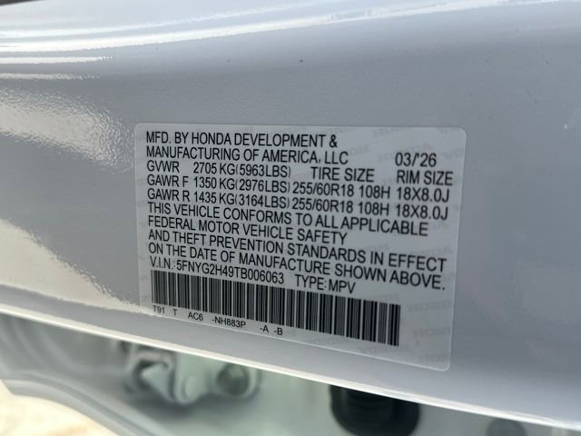 New 2026 Honda Pilot EX-L image 29