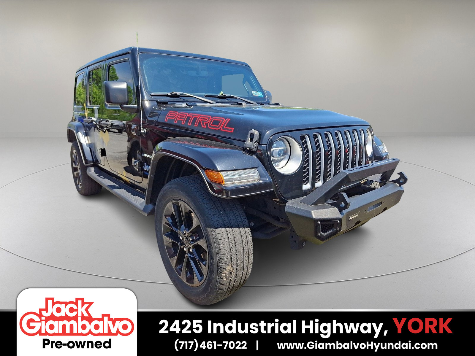 Used 2021 Jeep Wrangler Unlimited Sahara w/ Cold Weather Group AWD/4WD image 1