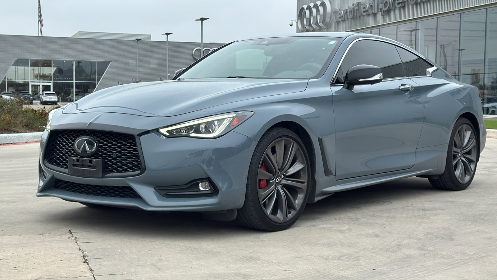 Used 2021 INFINITI Q60 Red Sport 400 w/ Cargo Package image 3