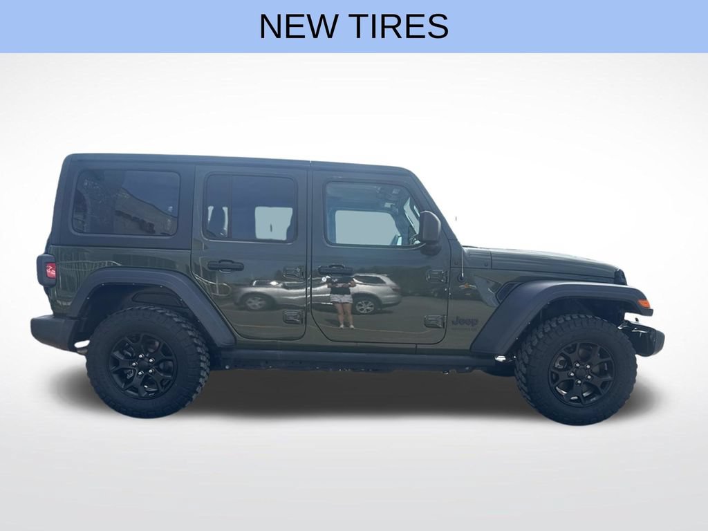 Used 2021 Jeep Wrangler Unlimited Sport AWD/4WD image 2