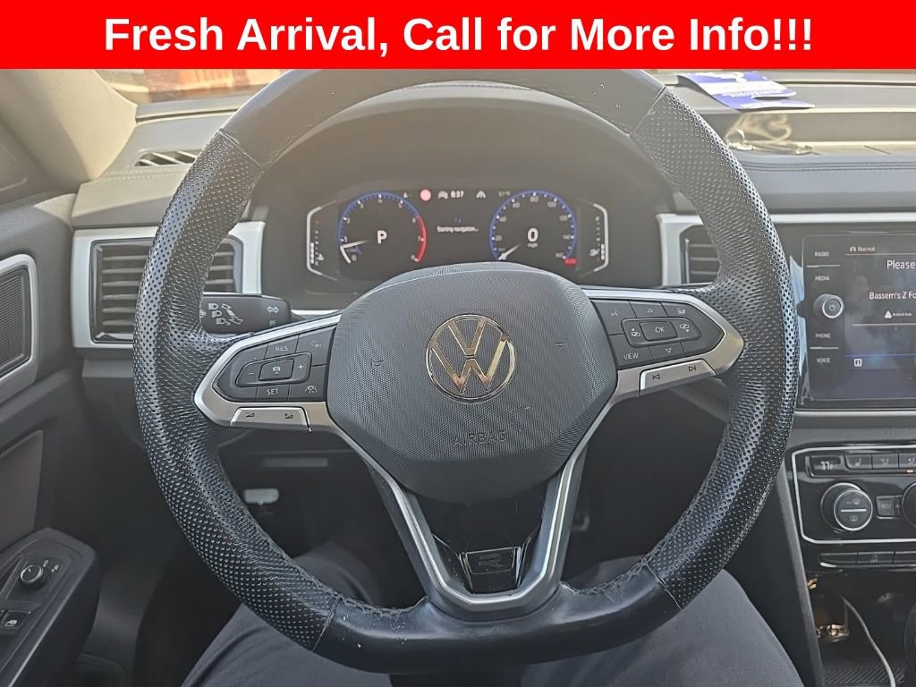 Used 2021 Volkswagen Atlas SEL R-Line w/ MDO Package (Bench Seat) image 4