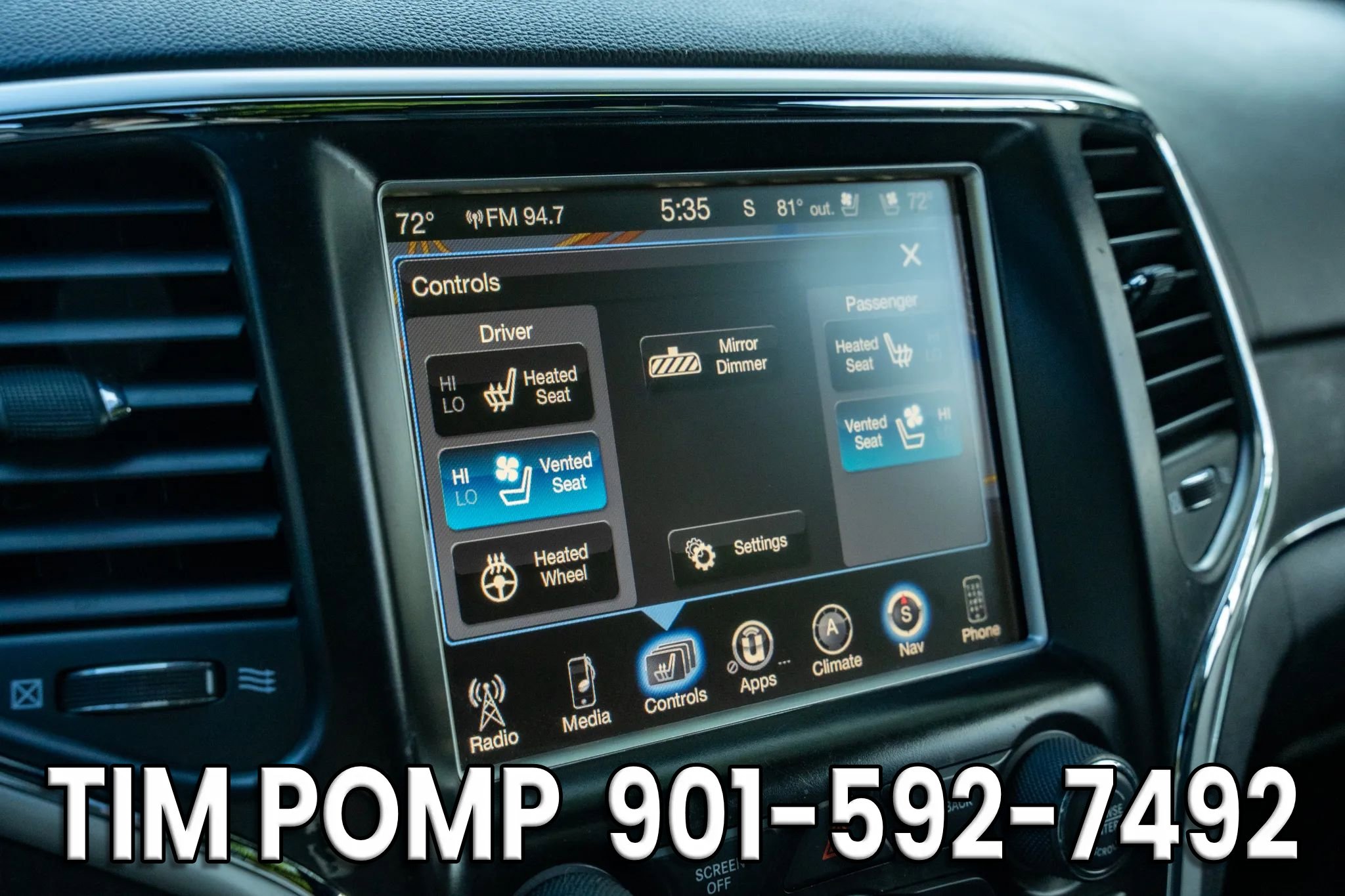 Used 2015 Jeep Grand Cherokee SRT w/ Trailer Tow Group IV image 23