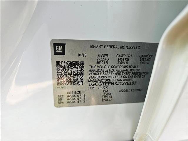 Used 2018 Chevrolet Colorado ZR2 w/ LPO, Power Package image 26