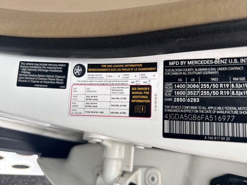 Used 2015 Mercedes-Benz ML 400 4MATIC image 38