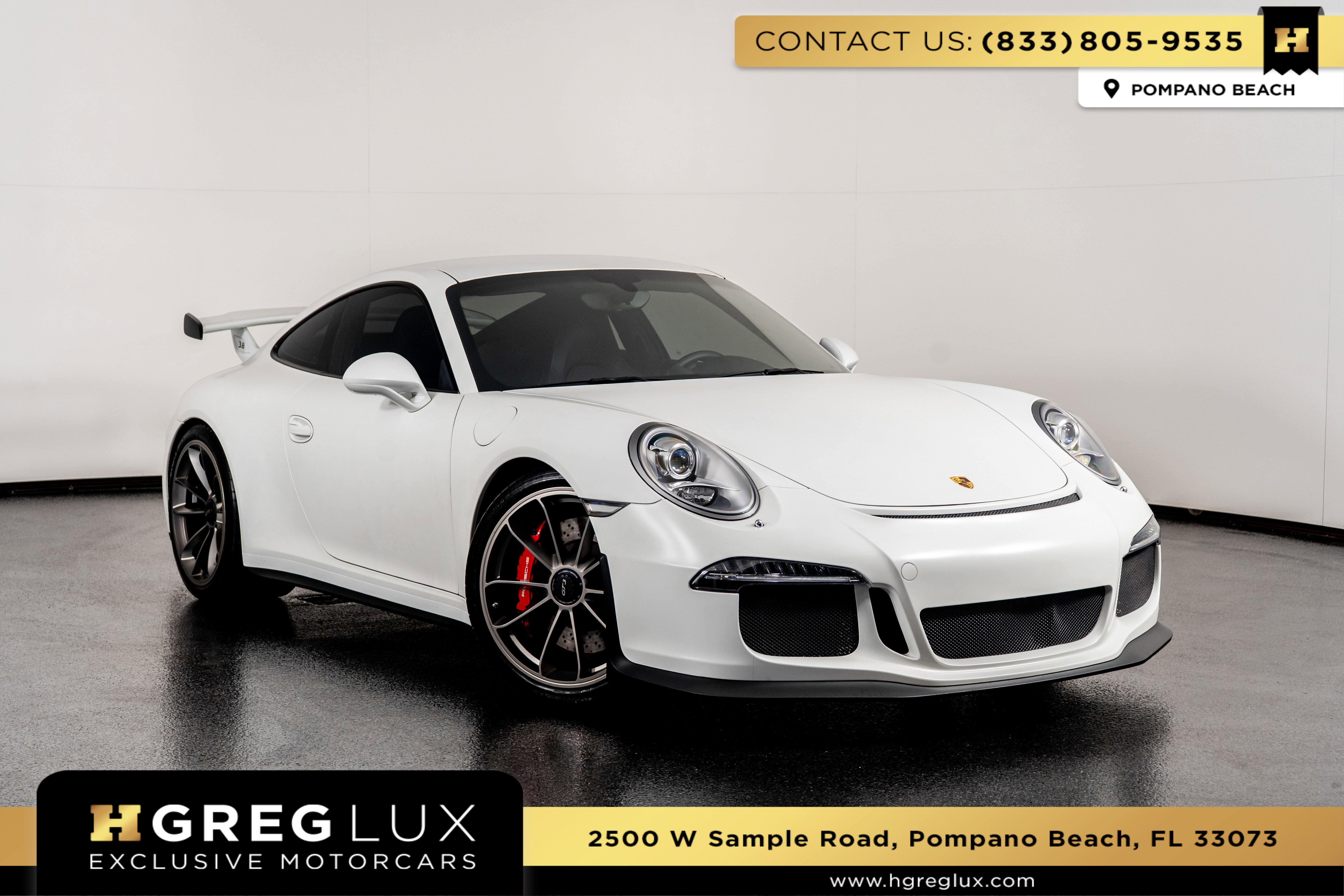 Used 2014 Porsche 911 GT3 w/ Sound Package Plus
