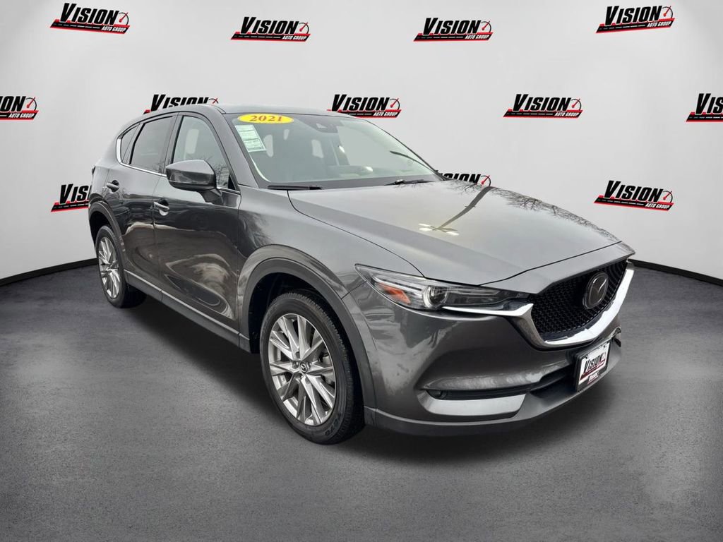 Used 2021 MAZDA CX-5 Grand Touring w/ GT Premium Package image 3