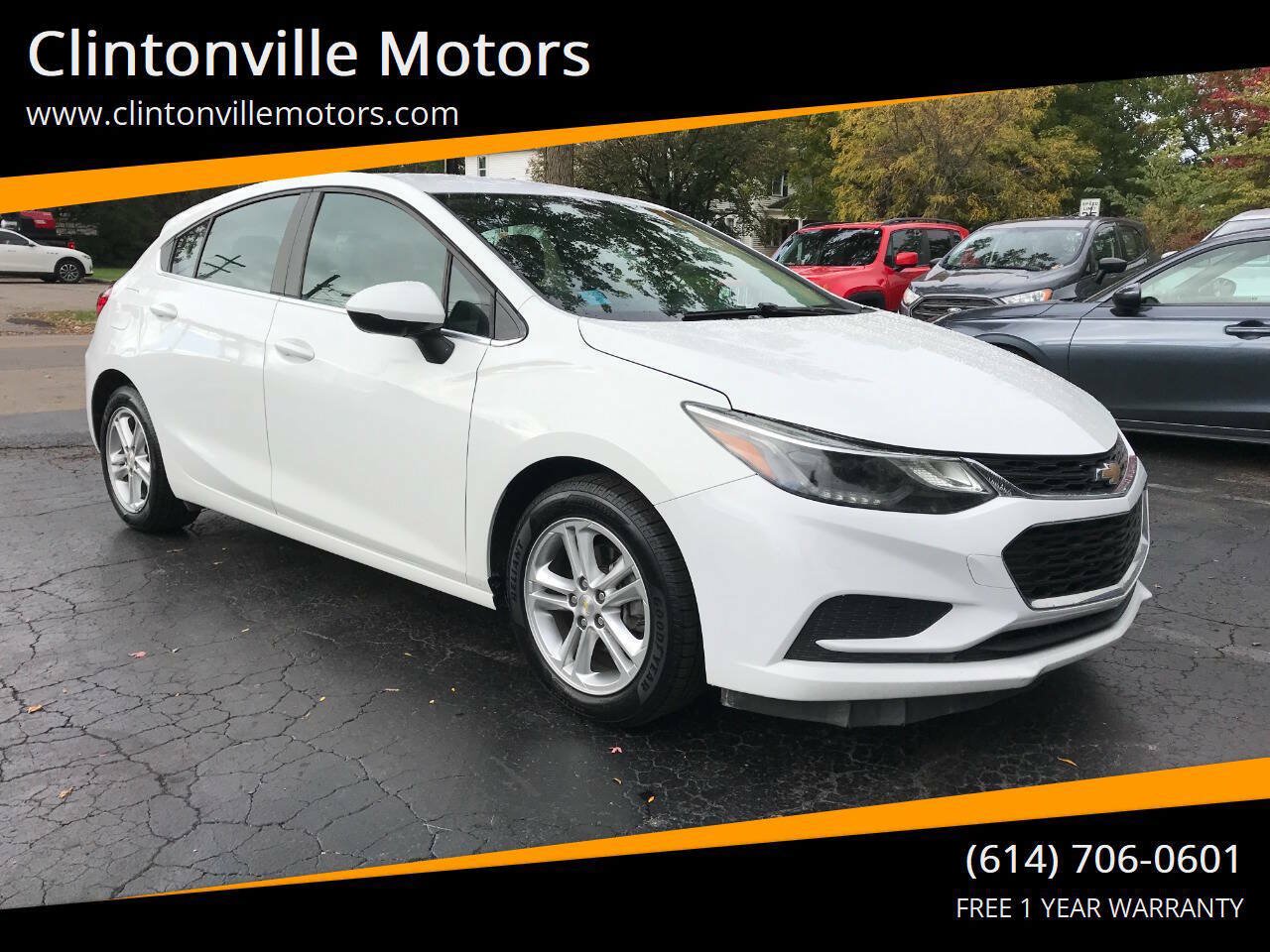 Used 2017 Chevrolet Cruze LT