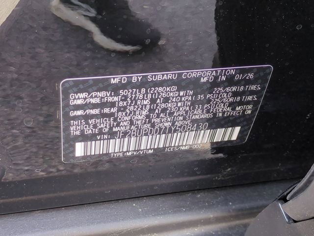 New 2026 Subaru Outback Limited image 45